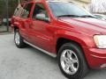 2003 Inferno Red Tinted Pearlcoat Jeep Grand Cherokee Overland 4x4  photo #7
