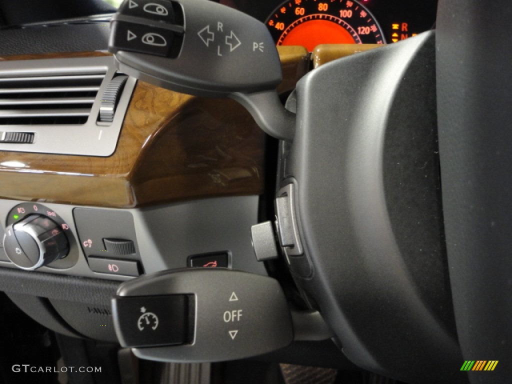 2008 7 Series 750Li Sedan - Monaco Blue Metallic / Cream Beige photo #19