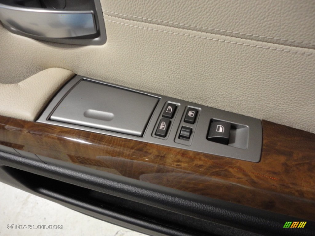 2008 7 Series 750Li Sedan - Monaco Blue Metallic / Cream Beige photo #25