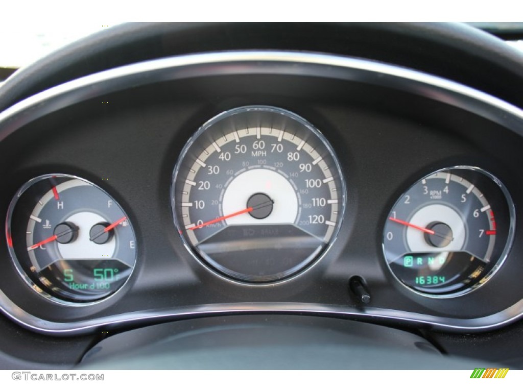 2011 Chrysler 200 Touring Convertible Gauges Photo #60417050