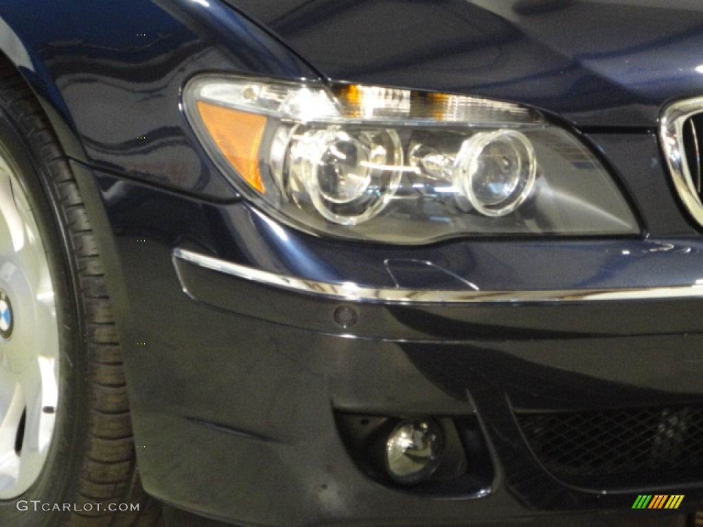 2008 7 Series 750Li Sedan - Monaco Blue Metallic / Cream Beige photo #35