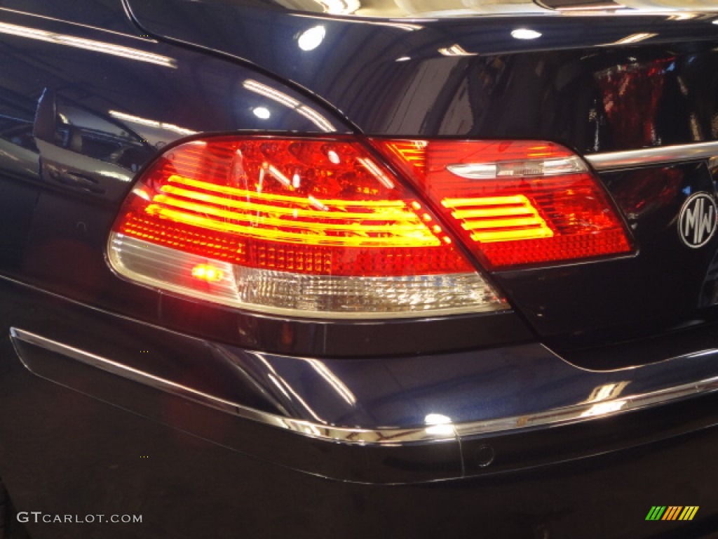 2008 7 Series 750Li Sedan - Monaco Blue Metallic / Cream Beige photo #42