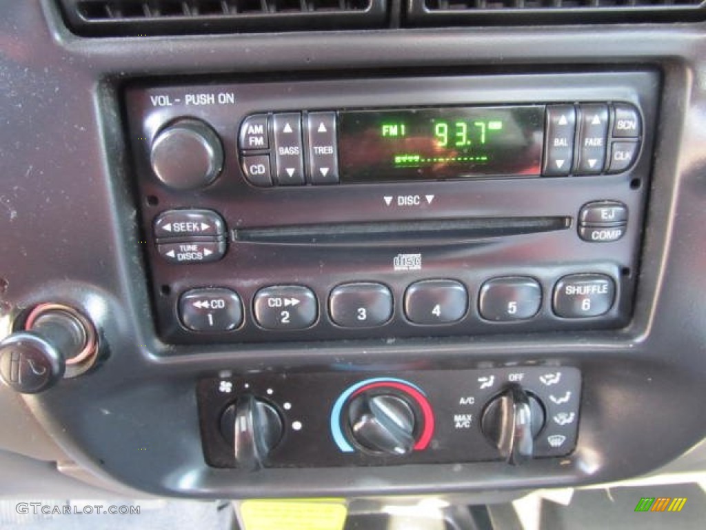 2003 Ford Ranger XL Regular Cab Audio System Photos