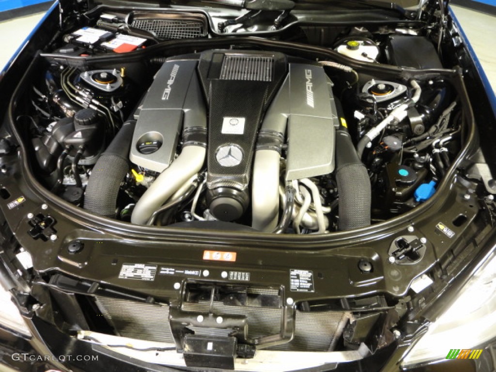 2011 Mercedes-Benz S 63 AMG Sedan 5.5 Liter AMG Biturbo DOHC 32-Valve VVT V8 Engine Photo #60418526