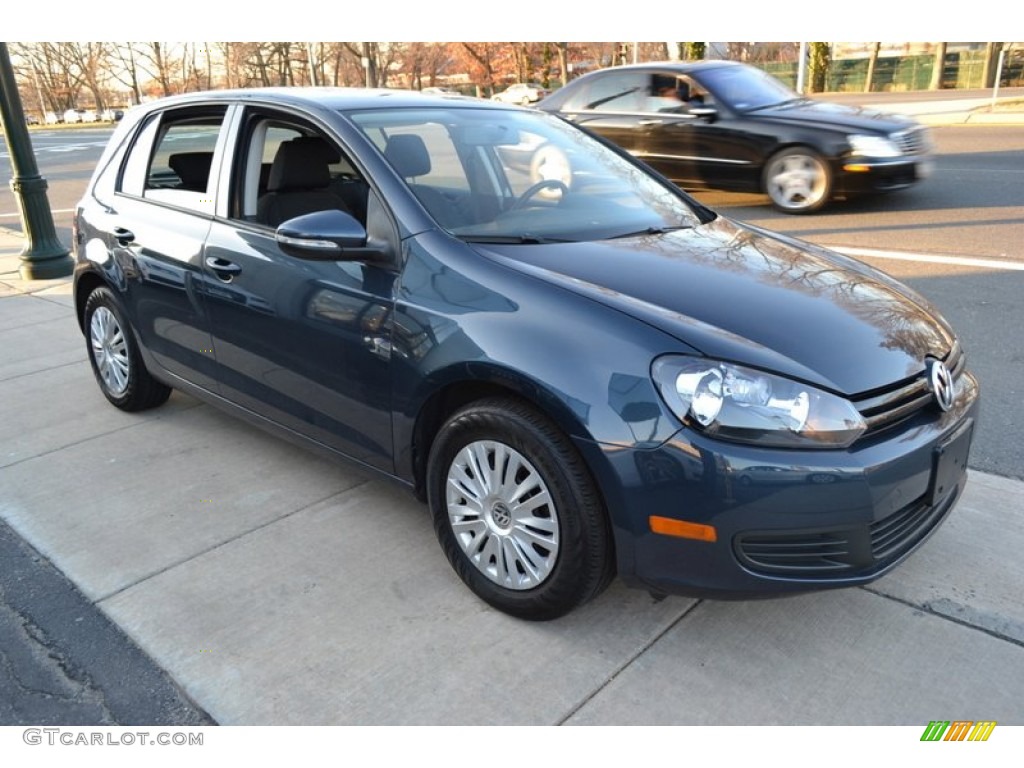 Blue Graphite Metallic 2010 Volkswagen Golf 4 Door Exterior Photo #60418742