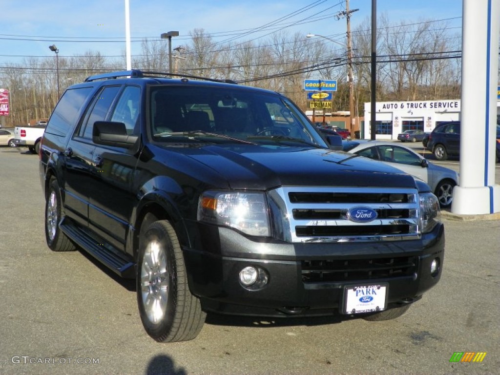 2011 Expedition EL Limited 4x4 - Tuxedo Black Metallic / Charcoal Black photo #1