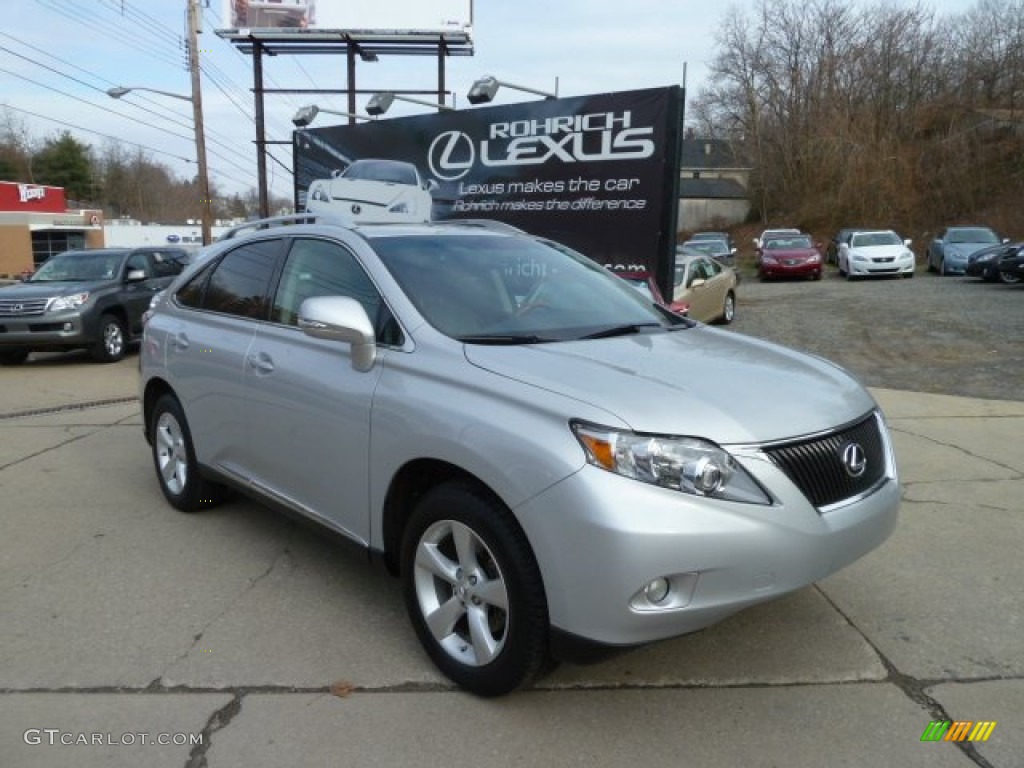 2011 RX 350 AWD - Tungsten Silver Pearl / Black photo #1