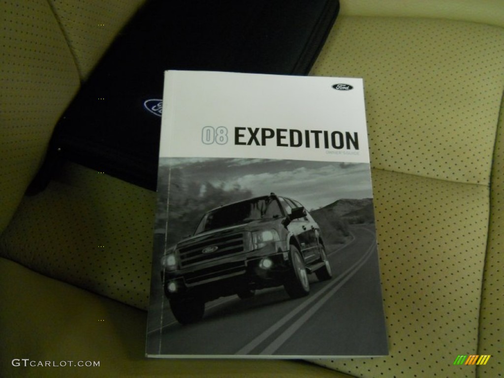 2008 Expedition EL Eddie Bauer 4x4 - Redfire Metallic / Camel photo #30