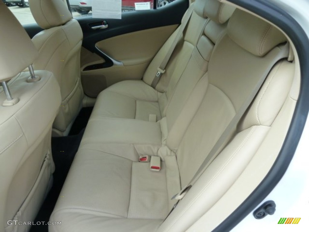 Cashmere Beige Interior 2008 Lexus IS 250 AWD Photo #60420611
