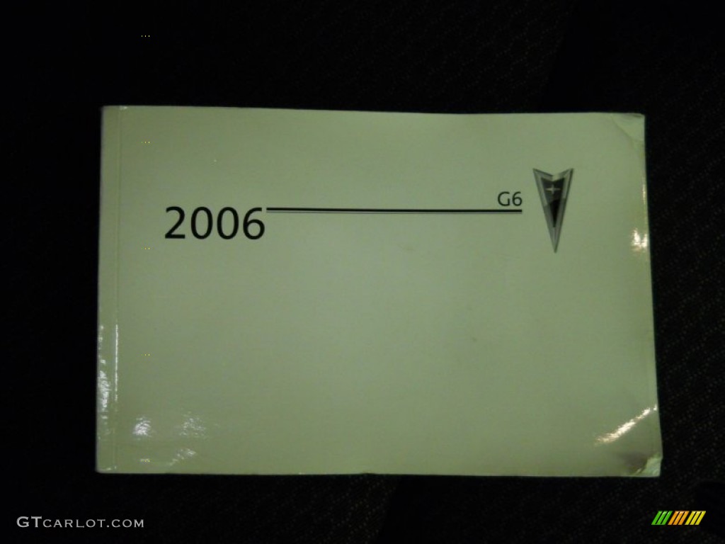 2006 G6 Sedan - Stealth Gray Metallic / Ebony photo #17