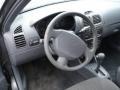 Charcoal gray - Accent GL Sedan Photo No. 8