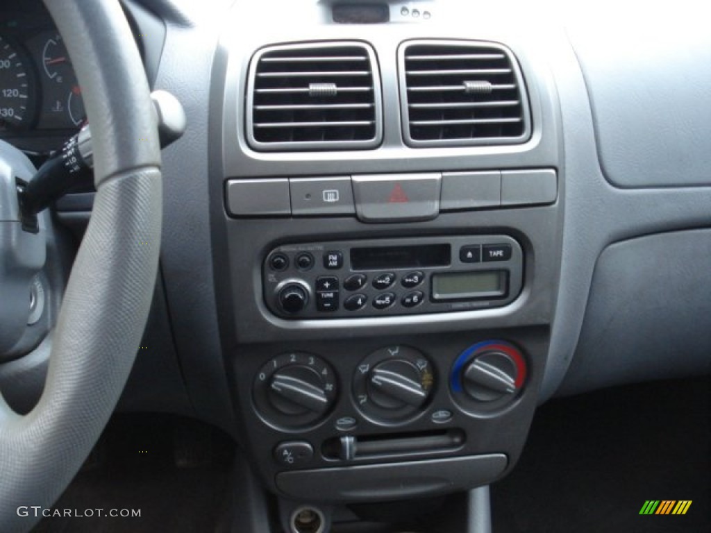 2000 Accent GL Sedan - Charcoal gray / Gray photo #12