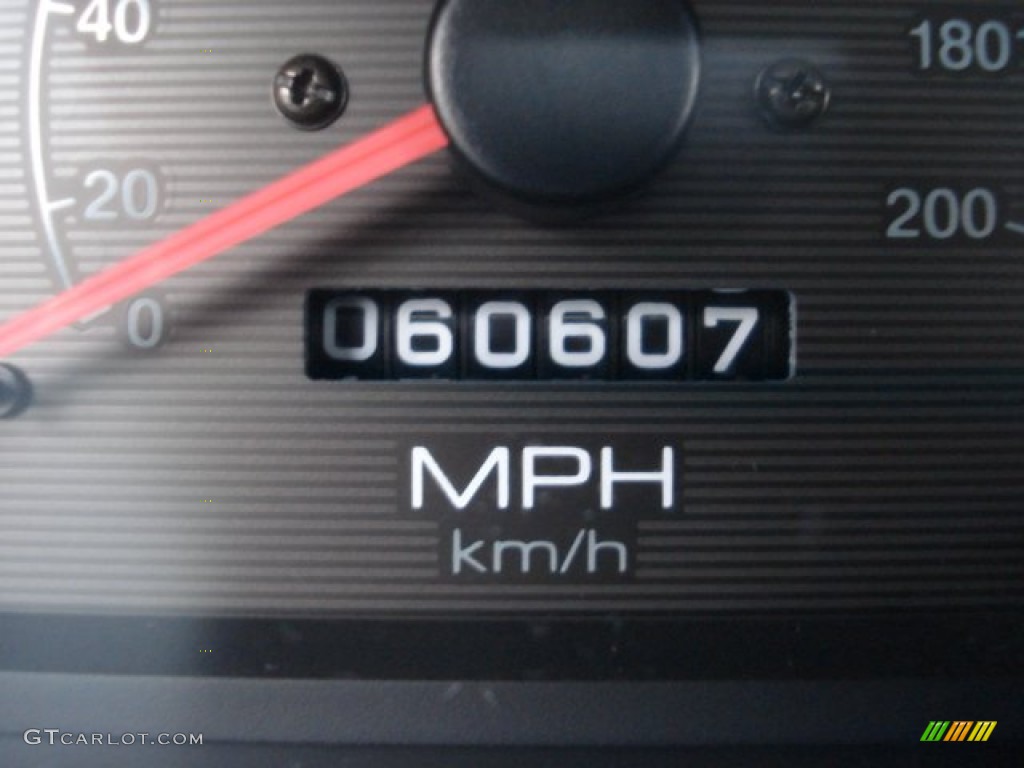 2000 Accent GL Sedan - Charcoal gray / Gray photo #14