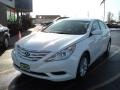 2011 Pearl White Hyundai Sonata GLS  photo #1