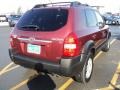 2007 Mesa Red Metallic Hyundai Tucson SE 4WD  photo #6