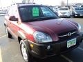 2007 Mesa Red Metallic Hyundai Tucson SE 4WD  photo #7