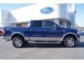 Dark Blue Pearl Metallic 2007 Ford F150 Lariat SuperCrew 4x4 Exterior