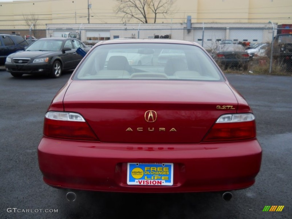 2002 TL 3.2 - Firepepper Red Pearl / Parchment photo #15