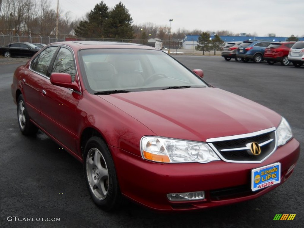 2002 TL 3.2 - Firepepper Red Pearl / Parchment photo #17