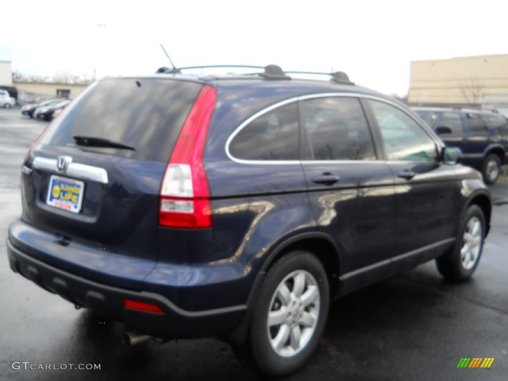 2007 CR-V EX-L 4WD - Royal Blue Pearl / Black photo #2