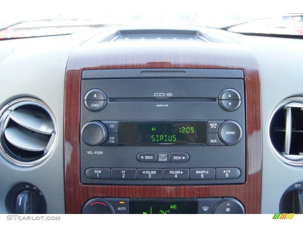 2007 Ford F150 Lariat SuperCrew 4x4 Audio System Photo #60425267
