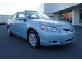 2007 Sky Blue Pearl Toyota Camry XLE V6  photo #2