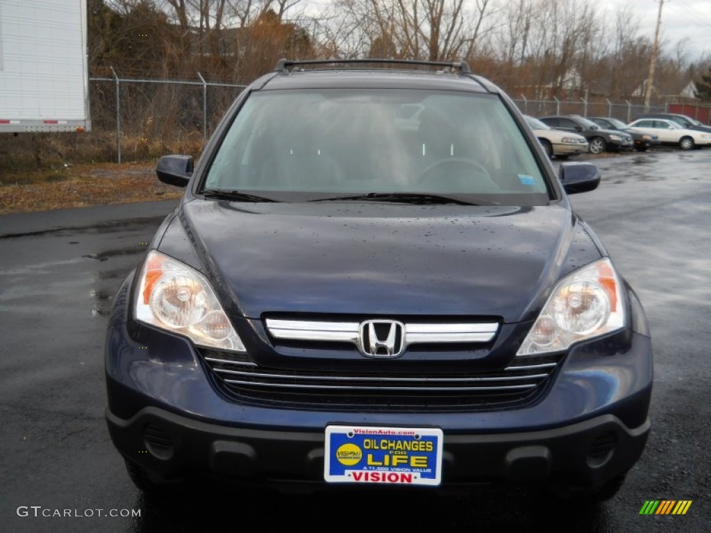 2007 CR-V EX-L 4WD - Royal Blue Pearl / Black photo #20