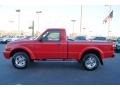Bright Red 2003 Ford Ranger Edge Regular Cab Exterior