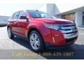 2012 Red Candy Metallic Ford Edge Limited EcoBoost  photo #2