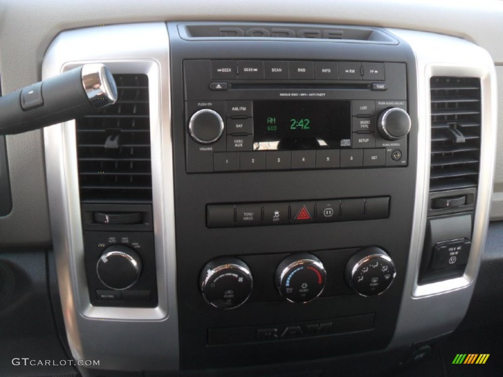 2012 Dodge Ram 1500 Big Horn Quad Cab 4x4 Controls Photo #60428153