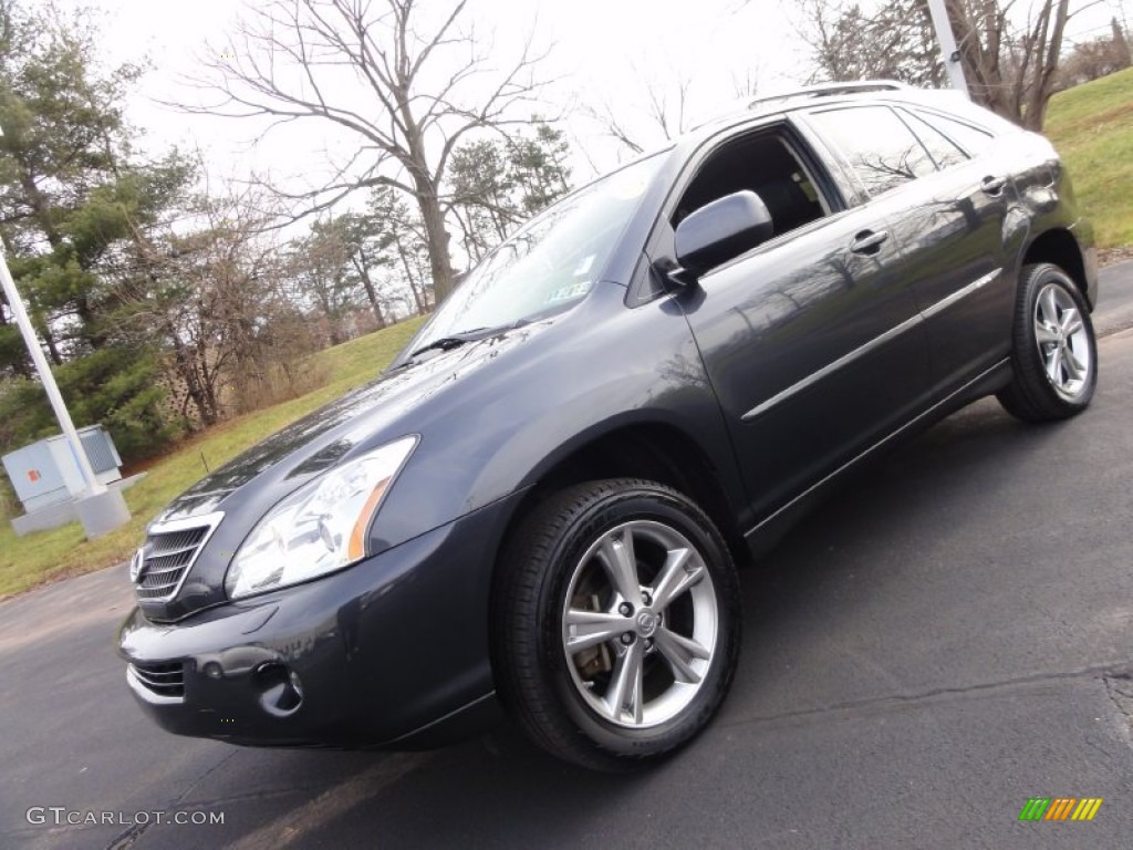 2007 RX 400h AWD Hybrid - Flint Gray Mica / Black photo #1