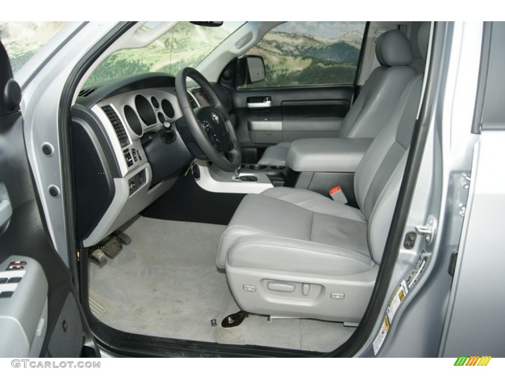 2008 Tundra Limited Double Cab 4x4 - Silver Sky Metallic / Graphite Gray photo #6