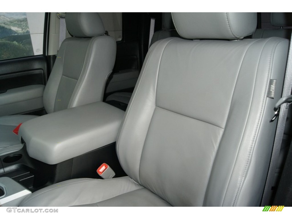 2008 Tundra Limited Double Cab 4x4 - Silver Sky Metallic / Graphite Gray photo #9