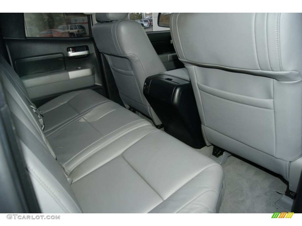 2008 Tundra Limited Double Cab 4x4 - Silver Sky Metallic / Graphite Gray photo #14