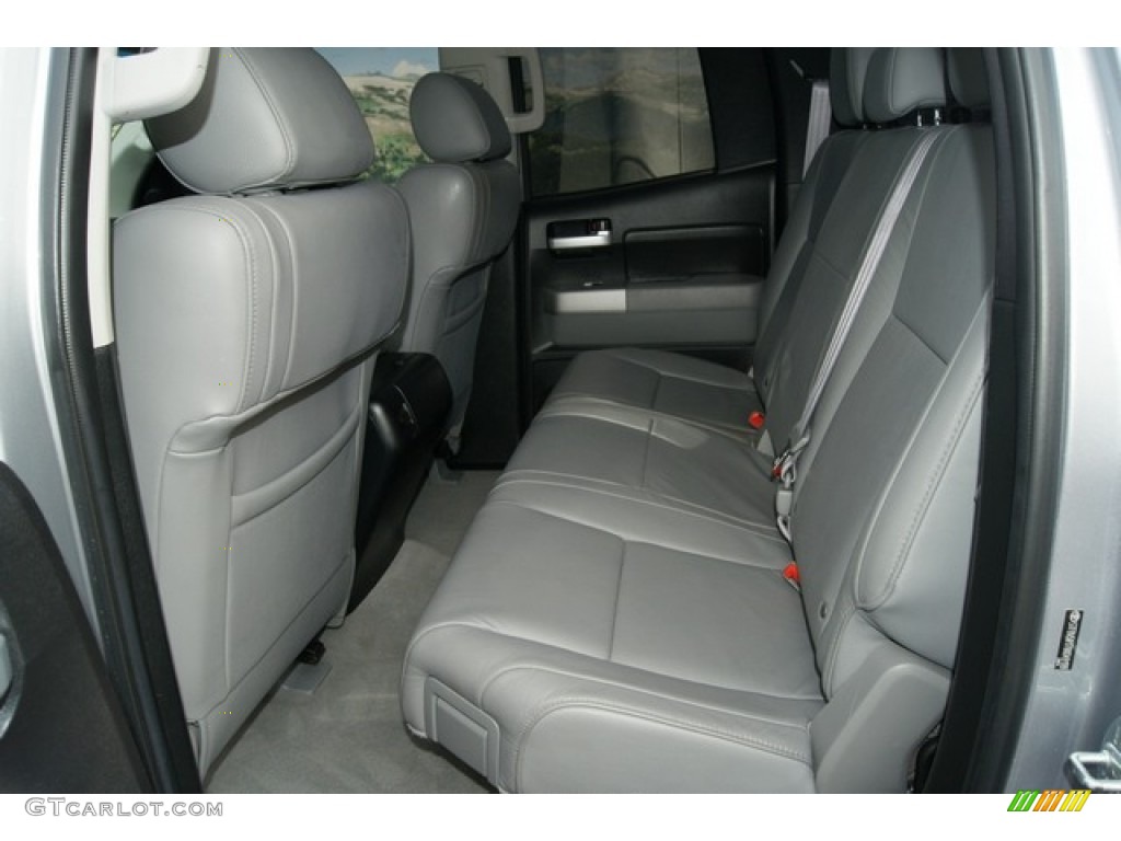 2008 Tundra Limited Double Cab 4x4 - Silver Sky Metallic / Graphite Gray photo #16