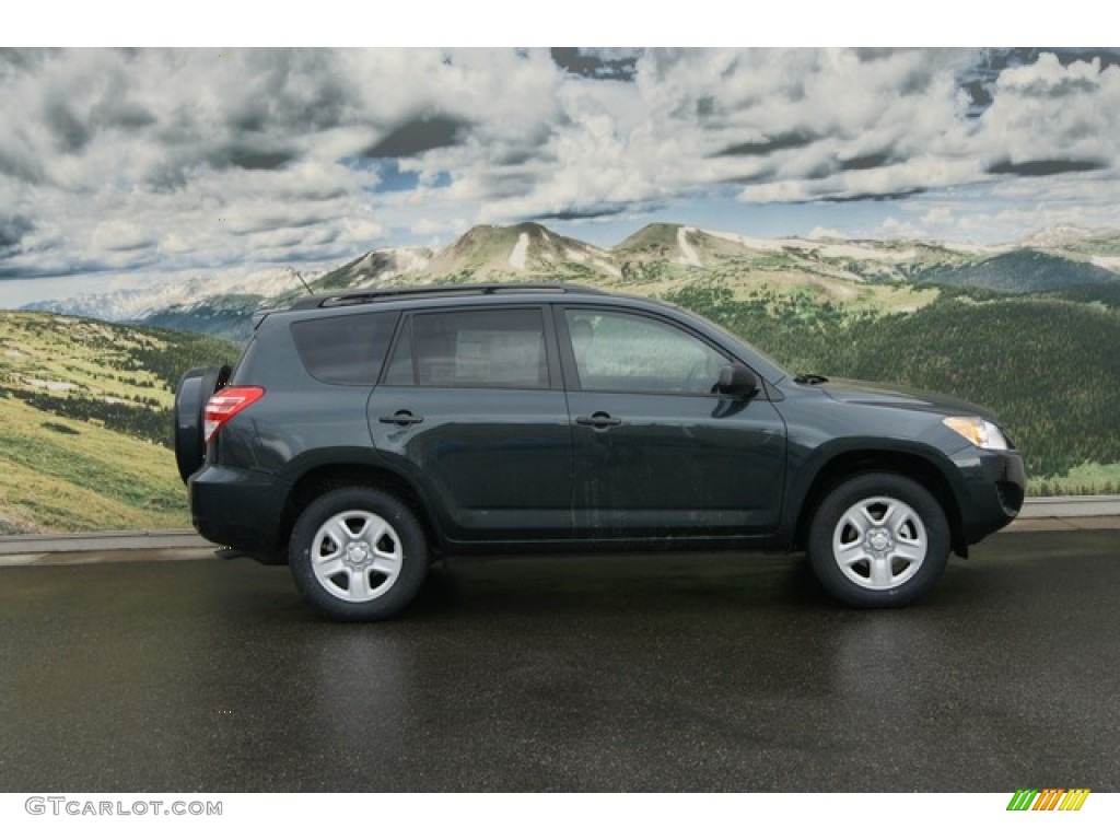 2012 RAV4 V6 4WD - Black Forest Pearl / Sand Beige photo #2