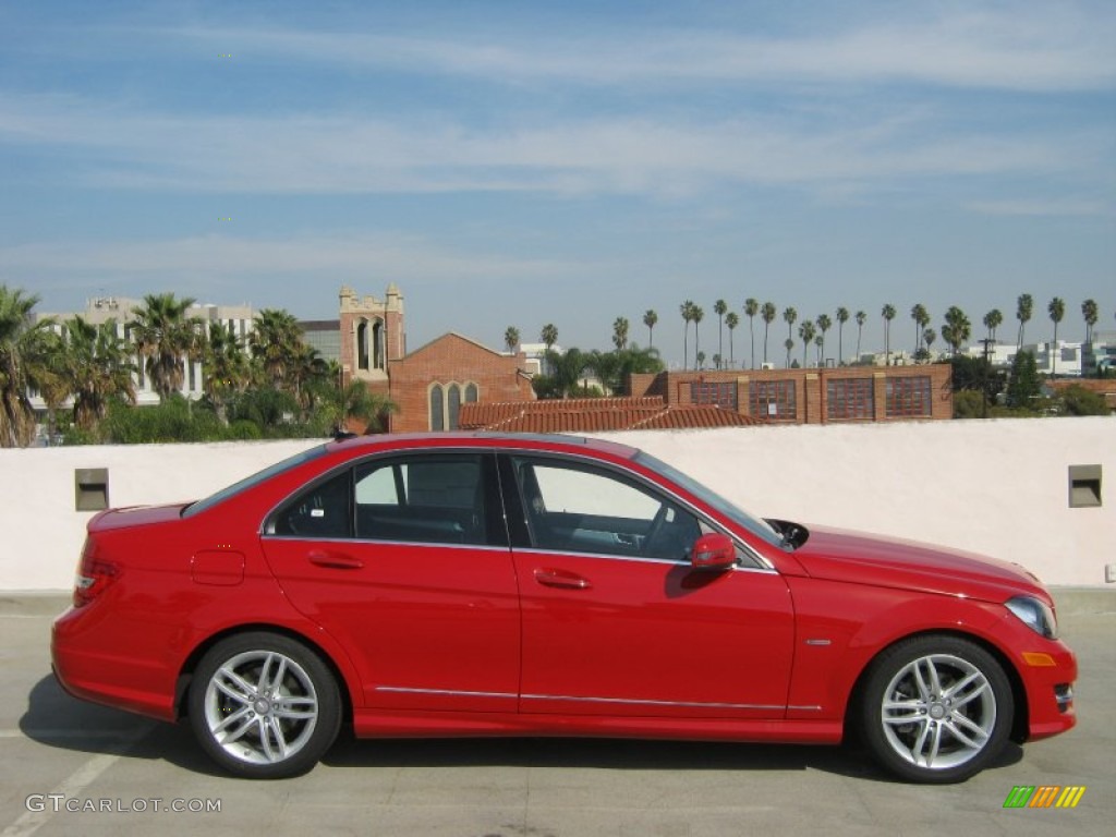 Mars Red 2012 Mercedes-Benz C 250 Sport Exterior Photo #60431789