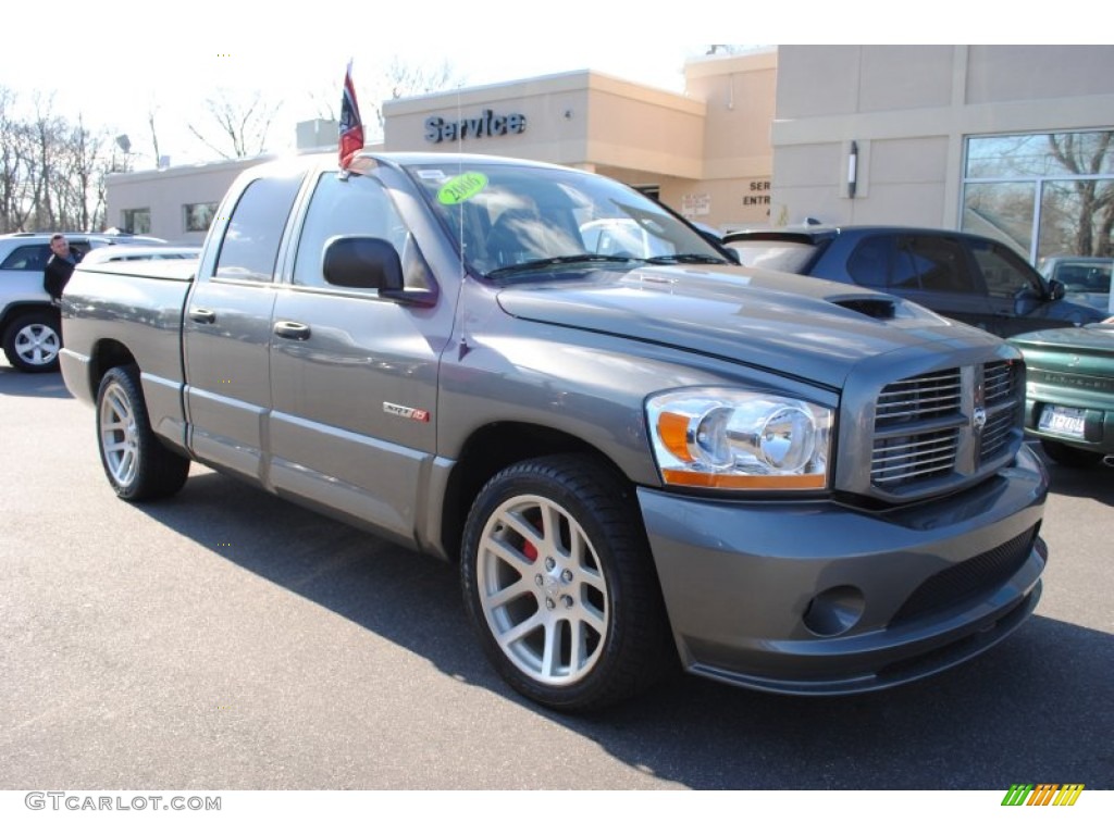 2006 Ram 1500 SRT-10 Quad Cab - Mineral Gray Metallic / Medium Slate Gray photo #5