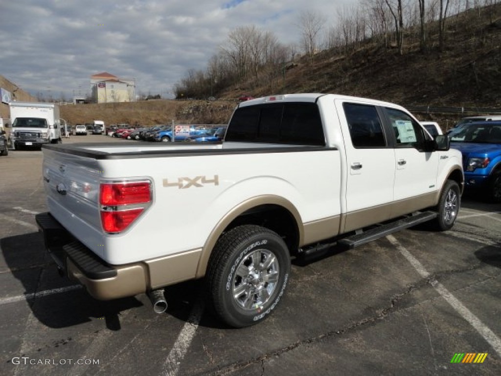 Oxford White 2012 Ford F150 Lariat SuperCrew 4x4 Exterior Photo #60434492