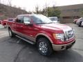 2012 Red Candy Metallic Ford F150 Lariat SuperCrew 4x4  photo #1