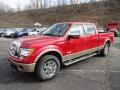 2012 Red Candy Metallic Ford F150 Lariat SuperCrew 4x4  photo #5