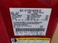  2012 F150 Lariat SuperCrew 4x4 Red Candy Metallic Color Code RZ