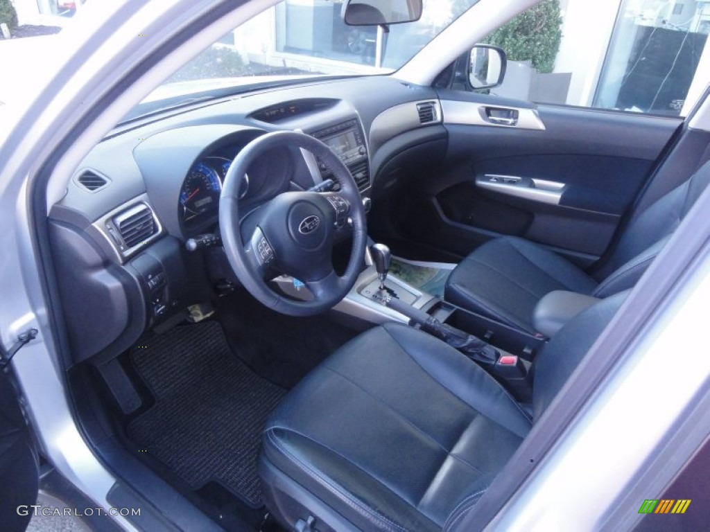 2009 Forester 2.5 X Limited - Spark Silver Metallic / Black photo #12