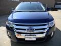 2012 Dark Blue Pearl Metallic Ford Edge SEL EcoBoost  photo #2