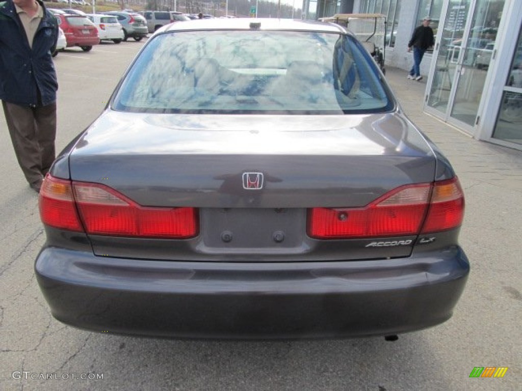 1999 Accord LX Sedan - Raisin Pearl / Gray photo #5