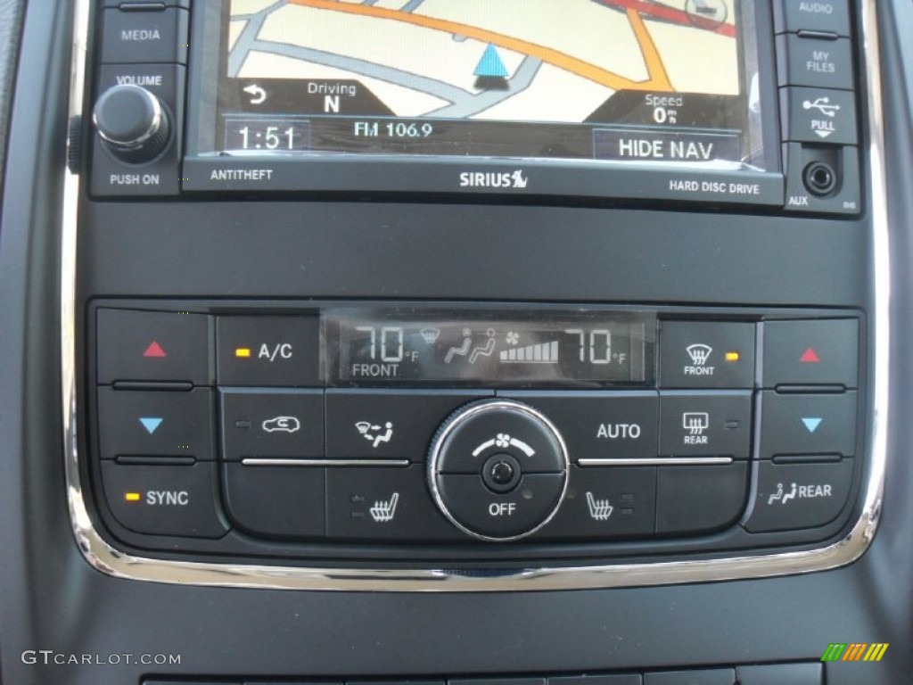 2012 Dodge Durango Crew Controls Photo #60438737