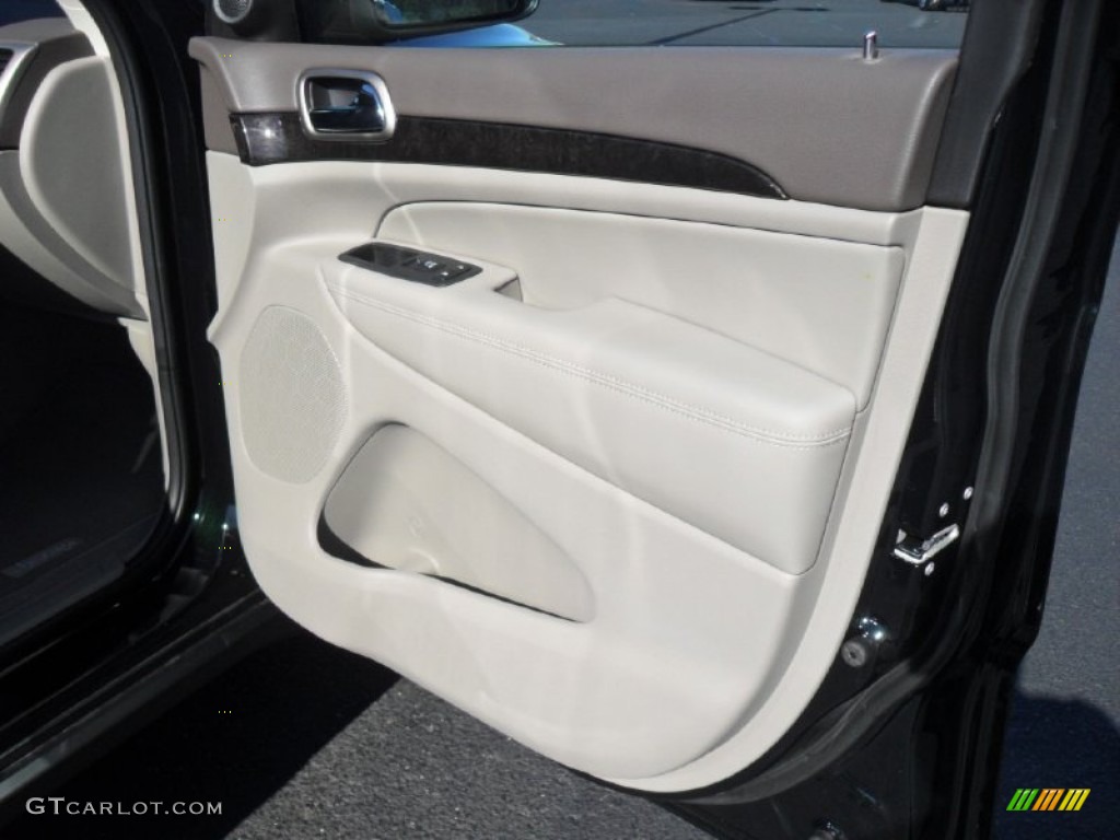 2012 Jeep Grand Cherokee Laredo X Package Dark Graystone/Medium Graystone Door Panel Photo #60439130