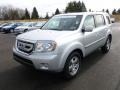 2011 Alabaster Silver Metallic Honda Pilot EX 4WD  photo #3