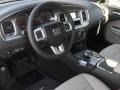 Black/Light Frost Beige Prime Interior Photo for 2012 Dodge Charger #60439391