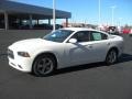 2012 Bright White Dodge Charger SE  photo #1